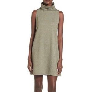 (Leith) sleeveless turtleneck dress NWT